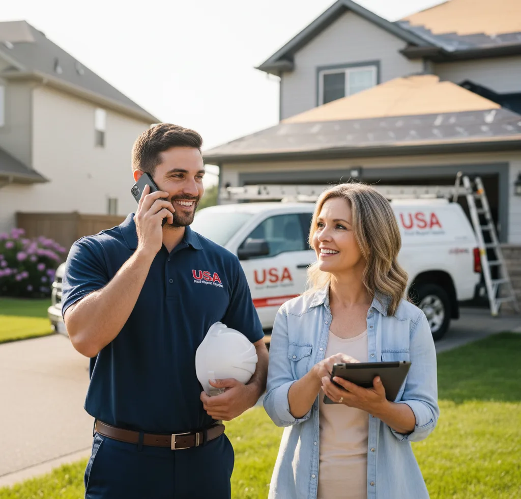 USA Roof Repair Experts customer support in Beeville